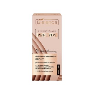 Bielenda Ujędrniające Peptydy przeciwzmarszczkowe Serum do twarzy ujędrniająco-wygładzające 30 ml