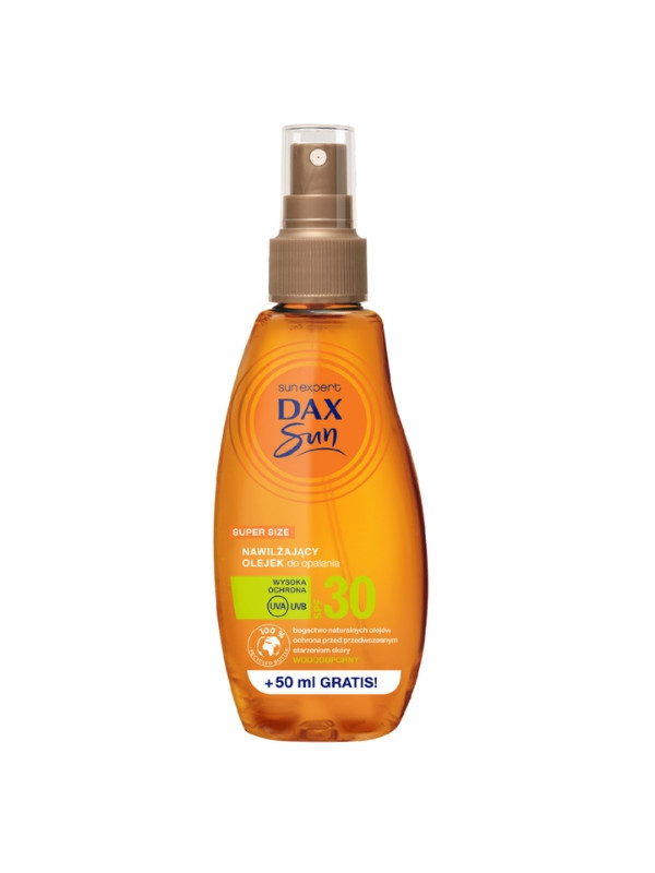 Dax Sun nawilżający Olejek do opalania SPF30 200 ml