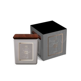 Aroma Home Square Świeca sojowa Irys & Szałwia 115 g