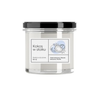 Aroma Home Craft Świeca sojowa Kokos w Słoiku 230 ml