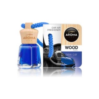 Aroma Car Wood Mini Odświeżacz powietrza do samochodu New Car 4 ml