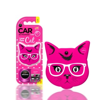 Aroma Car Cat Zawieszka zapachowowa do samochodu Pink Blossom 1 sztuka