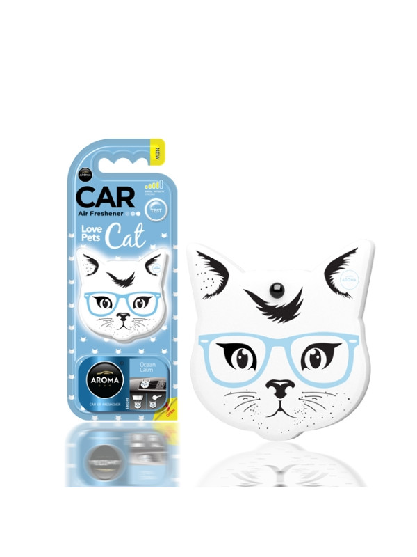 Aroma Car Cat Zawieszka zapachowowa do samochodu Ocean Calm 1 sztuka