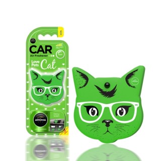 Aroma Car Cat Zawieszka zapachowowa do samochodu Fancy Green 1 sztuka