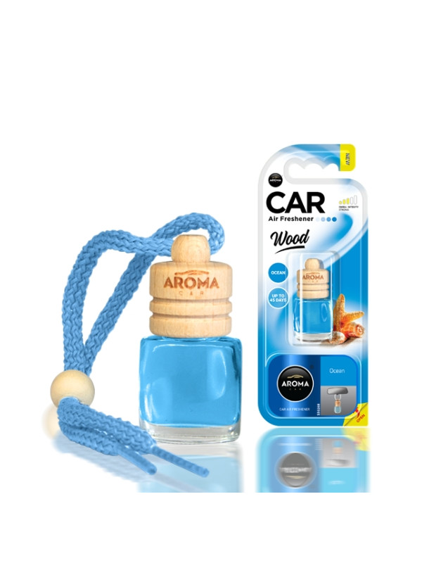 Aroma Car Wood Odświeżacz powietrza do samochodu Ocean 6 ml