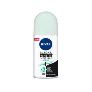 Nivea Roll-on Invisible Black&White Active Women 50 ml