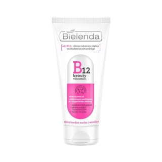 Bielenda B12 Beauty Vitamin witaminowy Żel do mycia twarzy z peelingiem 150 ml