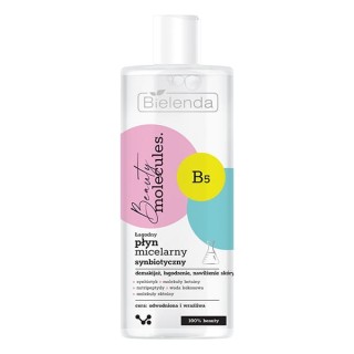 Bielenda Beauty Molecules łagodny Płyn micelarny do twarzy synbiotyczny 500 ml