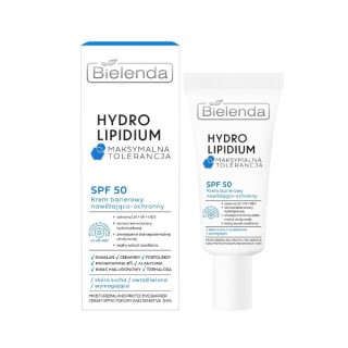 Bielenda Hydro Lipidium nawilżająco-ochronny Krem do twarzy SPF50 barierowy 30 ml