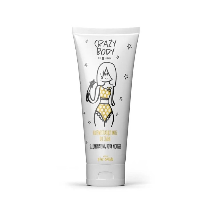 HiSkin Crazy Body rozświetlający Balsam do ciała Pina Colada 250 ml