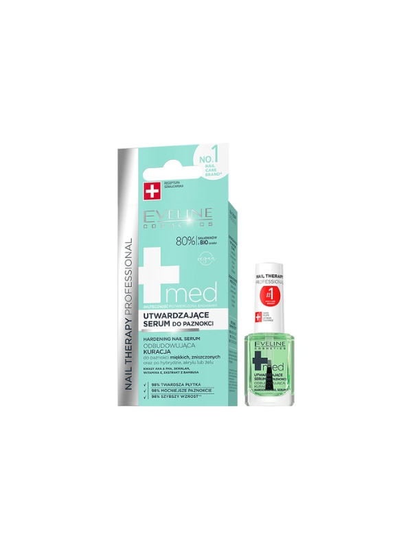 Eveline Professional Nail Therapy Med+ utwardzające Serum do paznokci 12 ml