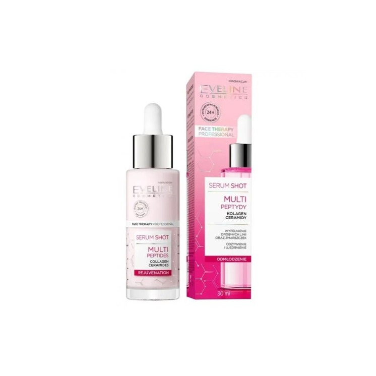 Eveline Serum Shot Multi Peptydy odmładzające Serum do twarzy 30 ml
