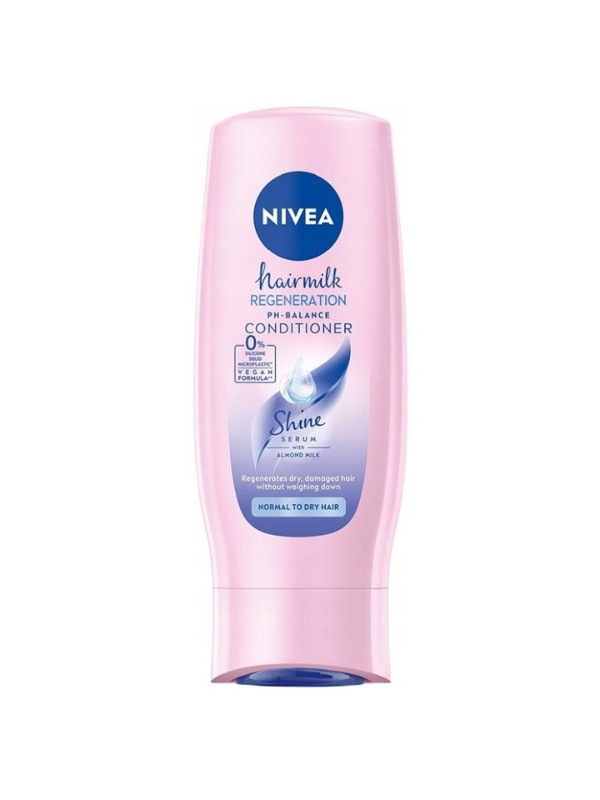 Nivea Hairmilk Shine regenerująca Odżywka do włosów 200 ml