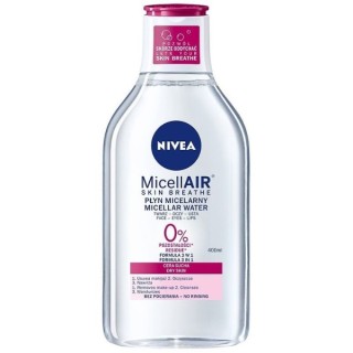 Nivea MicellAIR Płyn micelarny do twarzy Cera sucha 400 ml