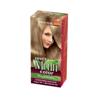 Venita Multi Color Farba do włosów /7.0/ Naturalny Blond 50 ml