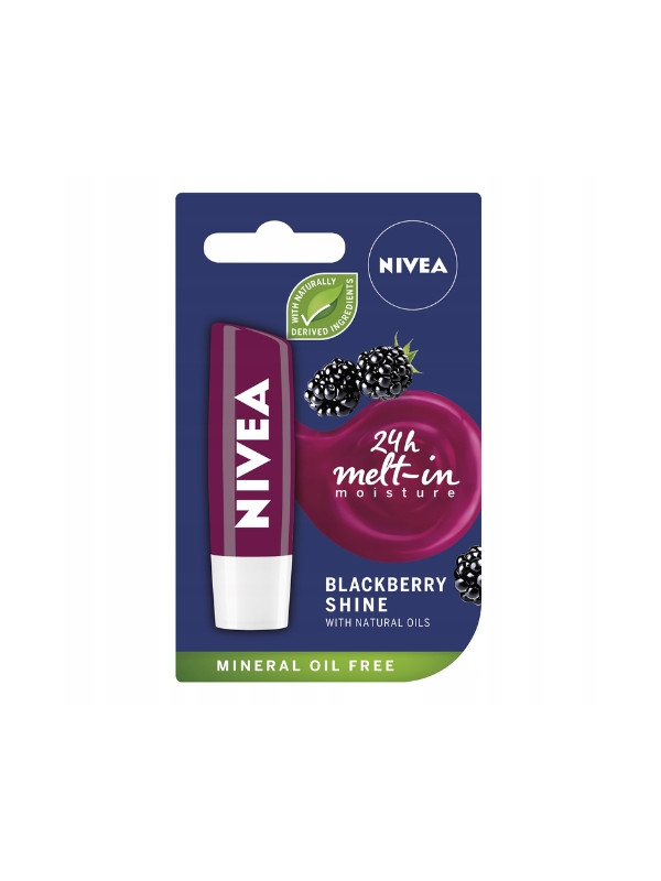 Nivea ochronna Pomadka do ust Blackberry Shine 4,8 g