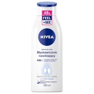 Nivea Błyskawicznie nawilżający Balsam do ciała 400 ml