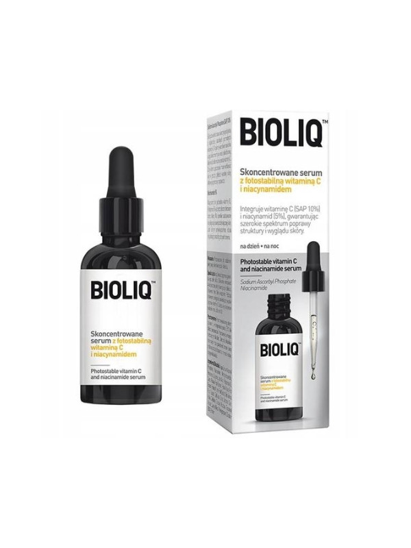 Bioliq Pro skoncentrowane Serum do twarzy z fotostabilną Witaminą C i Niacymidem 20 ml