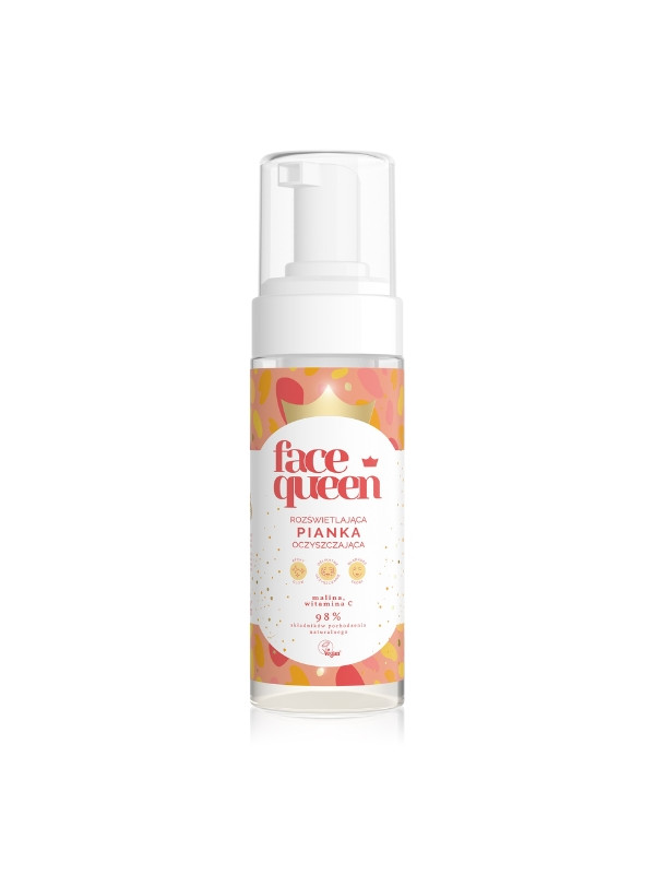 Face Queen rozświetlająca Pianka do twarzy oczyszczająca 150 ml