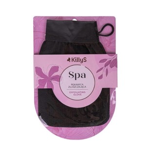 KillyS SPA Exfoliating Glove złuszczająca Rękawica do peelingu ciała Czarna 1 sztuka