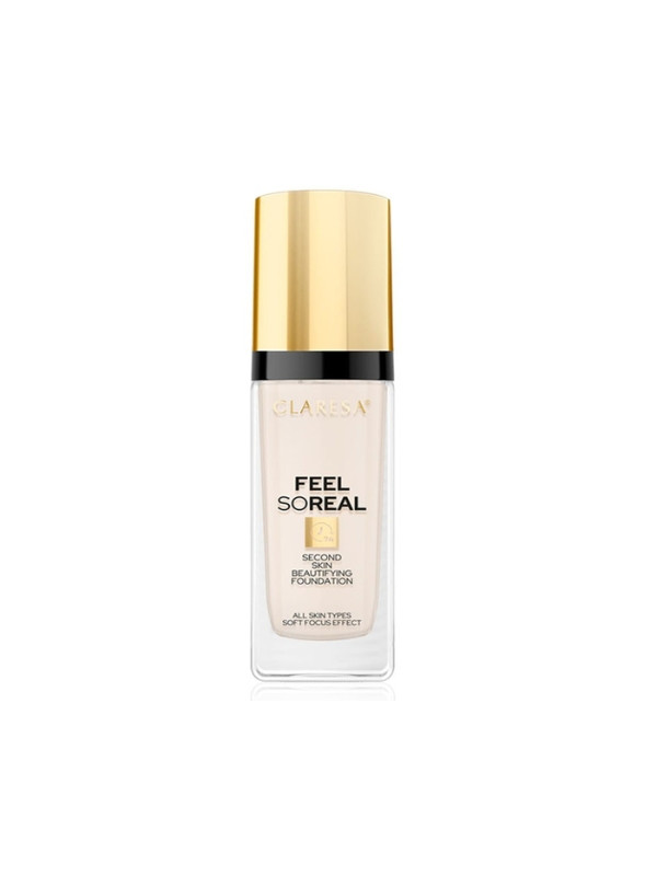 Claresa Feel So Real Podkład do twarzy /02/ Light 30ml