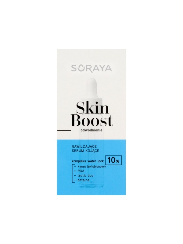 Soraya Skin Boost Nawilżające Serum do twarzy Kojące 30 ml