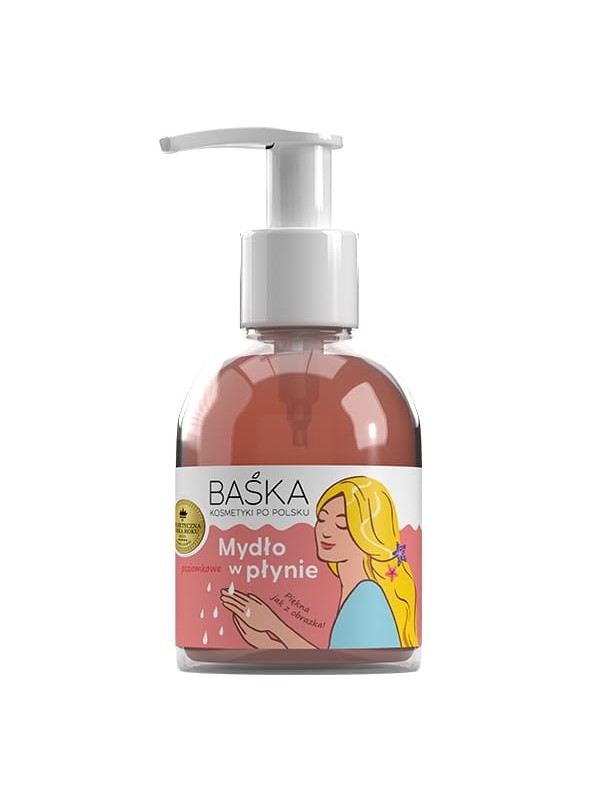 Baśka Mydło do rąk w płynie Poziomka 250 ml