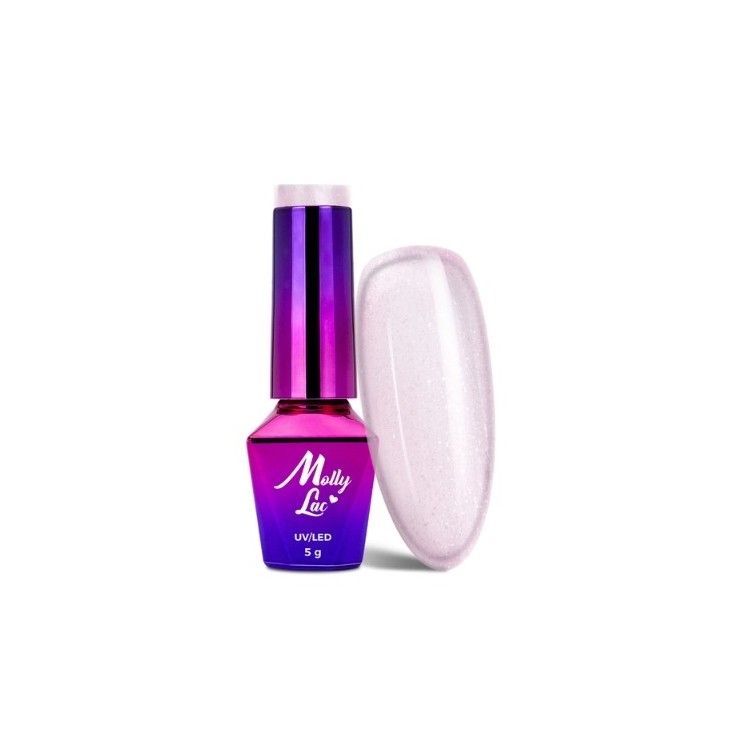 MollyLac /222/ Winter Crystalize Lakier Hybrydowy Petite Roses 5 ml