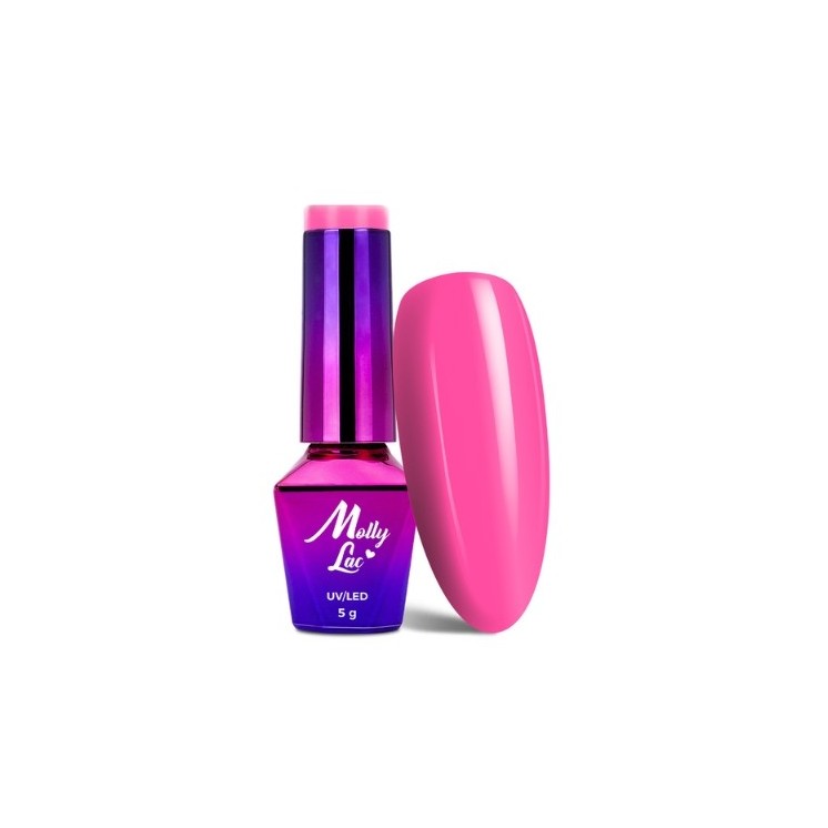 MollyLac /51/ Inspired by You Lakier Hybrydowy Candy Girl 5 ml