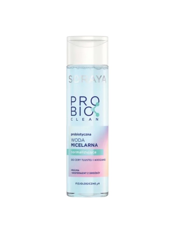 Soraya ProBio Clean probiotyczna Woda micelarna do twarzy normalizująca 250 ml