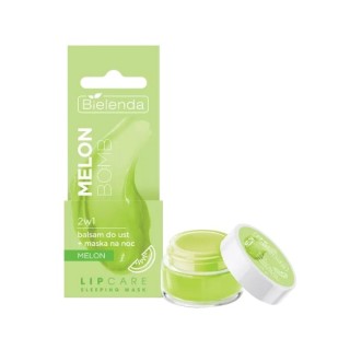 Bielenda Lip Care Sleeping Mask Melon Bomb 2w1 Balsam do ust + maska na noc 10 g