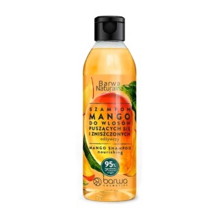 Barwa Naturalna Szampon do włosów puszących się i zniszczonych Mango 300 ml