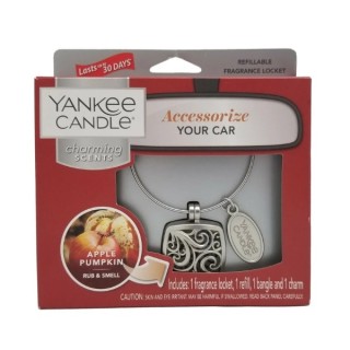 Yankee Candle Car Zapach do samochodu Charming Scents Zestaw z uzupełniaczem Apple Pumpkin 1 sztuka