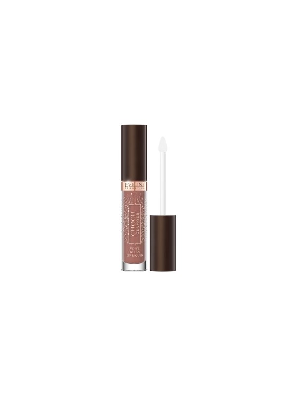 Eveline Choco Glamour Winylowa Pomadka do ust Deep Cherry Chocolate /02/ 4,5 ml