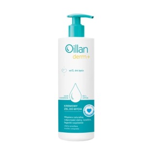 Oillan Derm+ Kremowy Żel do mycia od 1. dnia życia 400 ml 