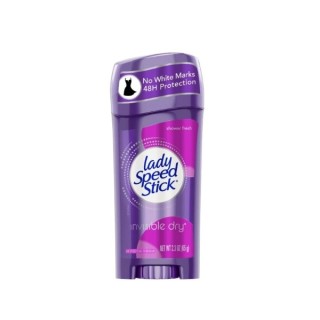 Lady Speed Stick Invisible Dry Antyperspirant w sztyfcie Shower Fresh 65 g