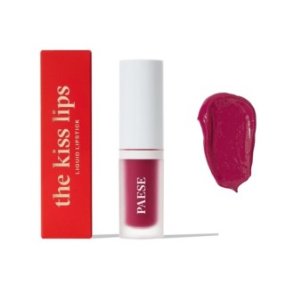 Paese The Kiss Lips Matowa kremowa  Pomadka w płynie 05 Raspberry Red 3,4 ml