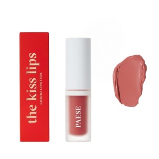 Paese The Kiss Lips Matowa kremowa  Pomadka w płynie 02 Nude Coral 3,4 ml