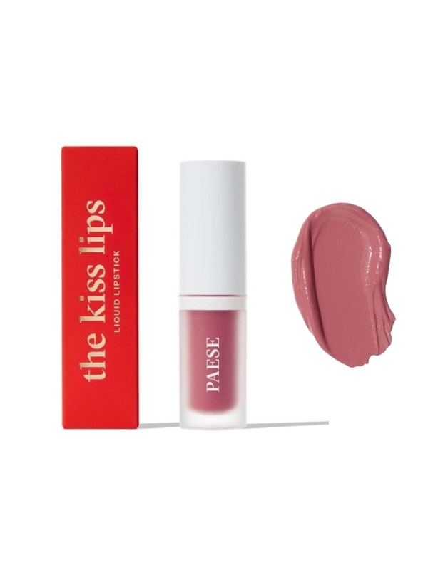 Paese The Kiss Lips Matowa kremowa  Pomadka w płynie 03 Lovely Pink 3,4 ml