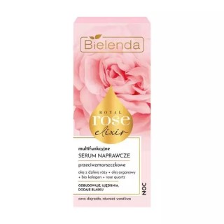 Bielenda Royal Rose Elixir Serum naprawcze przeciwzmarszczkowe do cery dojrzałej 30 ml