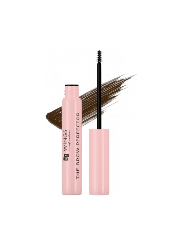 AA Wings of Color Star Secrets The Brow Perfector kolor-definiujący żel do brwi 02 Medium Brown 6 ml