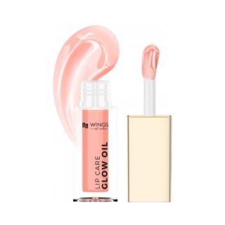 AA Wings of Color Lip Care Glow Oil Pielęgnujący olejek do ust 01 Peach 4,5 ml