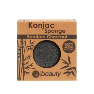 CS Beauty Gąbka Konjac Bamboo & Charcoal 1 sztuka