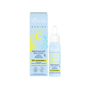 Bielenda C MARINE Serum głęboko nawilżająco - rozświetlające na noc 30ml