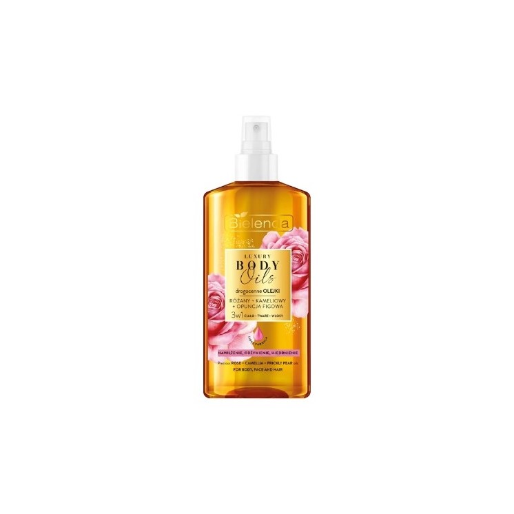 Bielenda Luxury Body Oils Olejek do pielęgnacji 3w1 Olejek różany 150ml