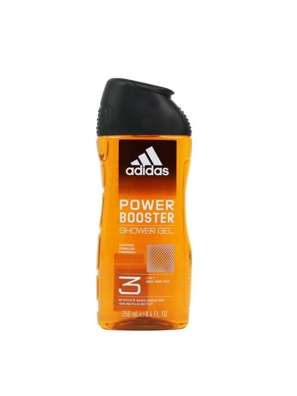 Adidas Żel pod prysznic dla mężczyzn 3in1 Power Booster 250 ml