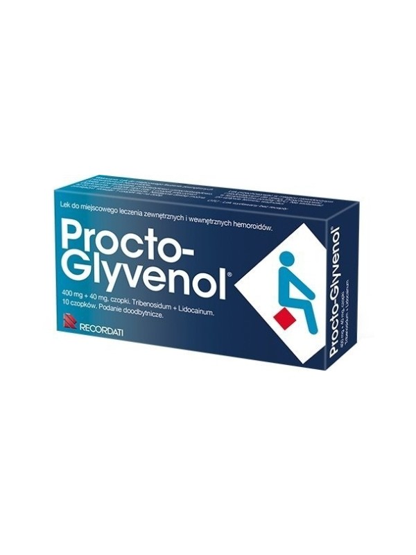 Procto-Glyvenol Czopki 10 sztuk