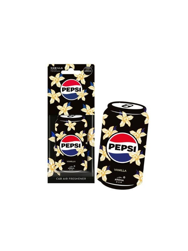 Aroma Car Pepsi Cellulose Zawieszka zapachowa do samochodu Vanilla 1 sztuka