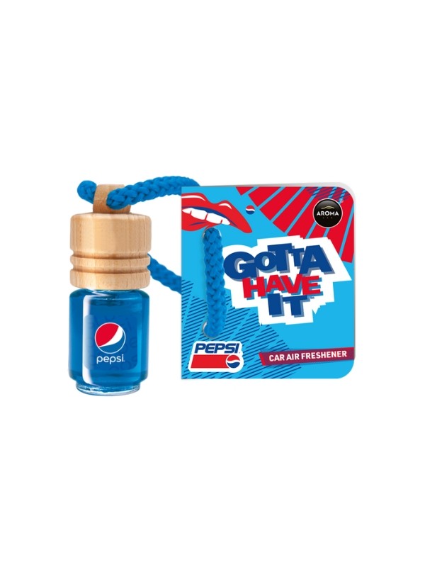 Aroma Car Pepsi Wood Mini Zawieszka zapachowa do samochodu Cola 4,5 ml