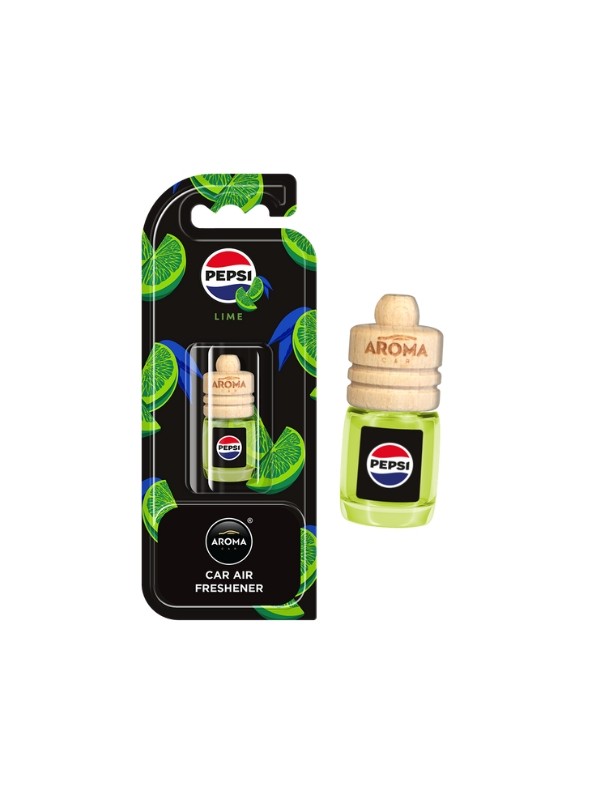 Aroma Car Pepsi Wood Mini Zawieszka zapachowa do samochodu Lime 4,5 ml